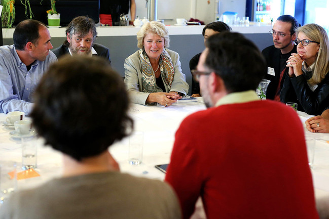 StM Grütters - Bürgerdialog Gut leben - Diskussionsrunde in Halle