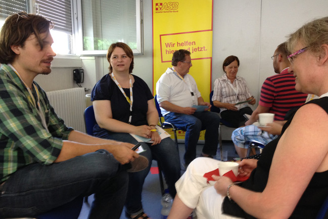 Bürgerdialog des Arbeiter Samariterbundes in Essen.