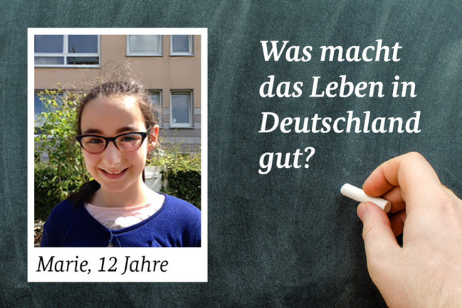 Marie ist Mitglied bei den kleinen Denkern