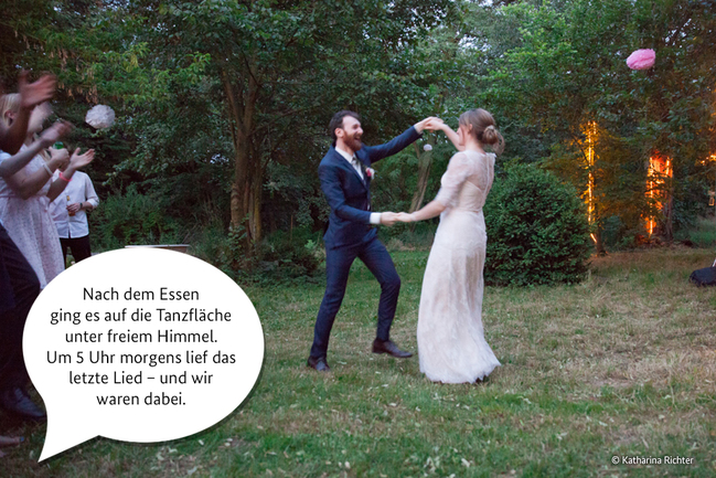 Kristina und Victor an ihrem Hochzeitstag.