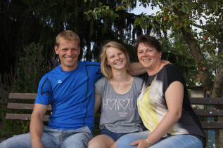 Enrico und Sandra Klimpke mit Tochter Hanna