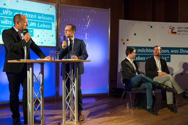 Dialogveranstaltung mit Heiko Maas in Bonn-Bad Godesberg. Foto: Barbara Frommann