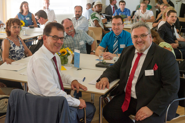 Bürgerdialog mit Bundesentwicklungsminister Gerd Müller in Freising.