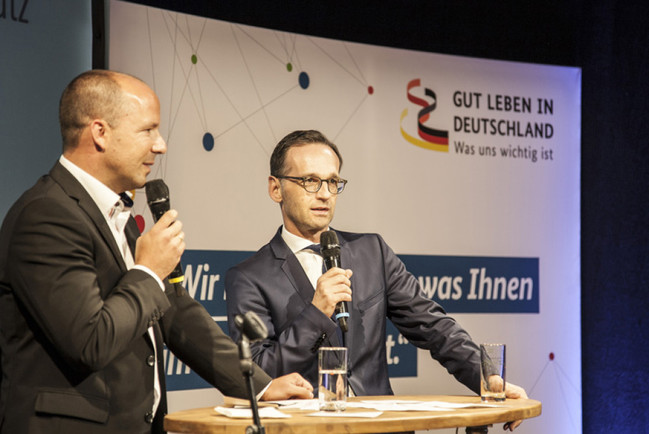 Dialog-Veranstaltung von BM Heiko Maas am 4.9. in Herxheim 