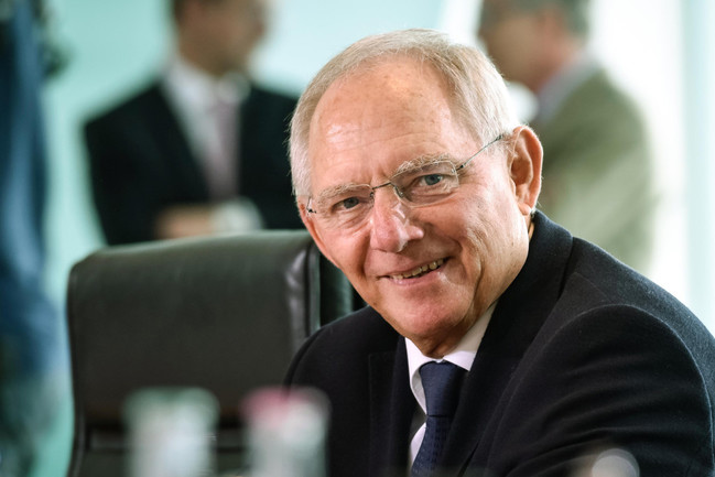 Wolfgang Schäuble, Bundesminister der Finanzen