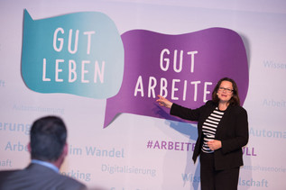 Bürgerdialog mit Andrea Nahles in Mainz am 09. Oktober 2015